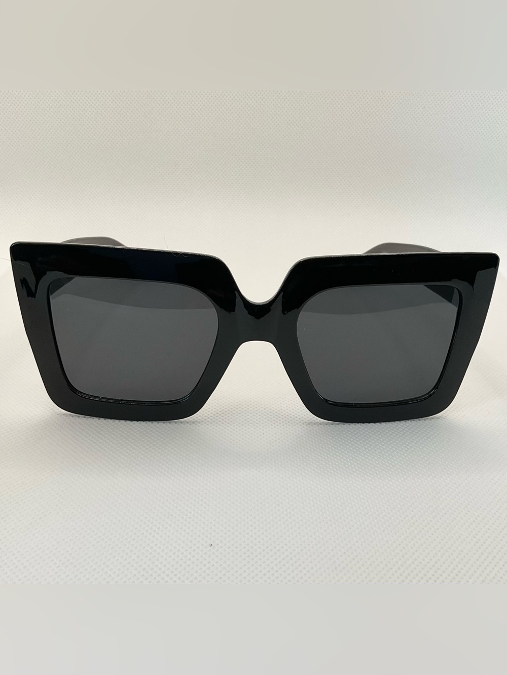 Classic Black Oversized Square Frame Sunglasses | MayZai Boutique